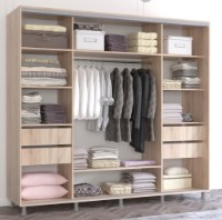 Шкаф-купе Mobildor-Lux Aron 250x240 Oak Sonoma (aron3791) K2 фото №2 — интернет-магазин Desire.md