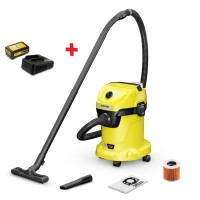 Хозяйственный пылесос Karcher WD 3-18 V-17/20 Battery (1.628-550.01) фото №6 — интернет-магазин Desire.md