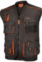 Жилет рабочий Art.MaSter Classic Vest Steel/Black/Orange 54