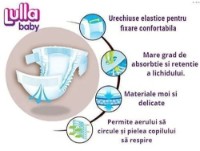 Scutece Lulla Baby Mini 2/74pcs imaginea #2 — magazin online Desire.md