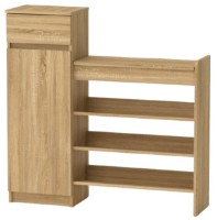 Rafturi pentru pantofi Компанит ТО-16 Stejar Sonoma imaginea #1 — magazin online Desire.md