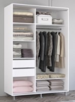 Шкаф-купе Mobildor-Lux Aron 150x230 White (aron1161) K3 фото №2 — интернет-магазин Desire.md