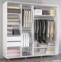 Шкаф-купе Mobildor-Lux Aron 230x230 White (aron1049) K3 фото №2 — интернет-магазин Desire.md