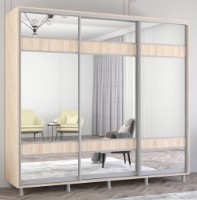 Dulap cu uşi glisante Mobildor-Lux Aron 250x200 Oak Sonoma (aron3707) K3