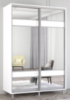 Шкаф-купе Mobildor-Lux Aron-P 130x240 White (aronp3226) K3