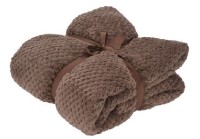 Pătura H&S 130x170сm Brown (49552) imaginea #1 — magazin online Desire.md