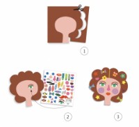 Набор для творчества Djeco Hairdresser DJ09045 фото №4 — интернет-магазин Desire.md