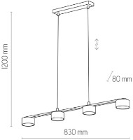 Люстра Tk-Lighting Dallas TK-6244 фото №2 — интернет-магазин Desire.md