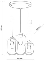 Lustră Tk-Lighting Marco TK-3325 imaginea #2 — magazin online Desire.md