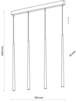 Люстра Tk-Lighting Piano TK-6422 фото №3 — интернет-магазин Desire.md