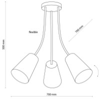 Lustră Tk-Lighting TK-2106 imaginea #3 — magazin online Desire.md