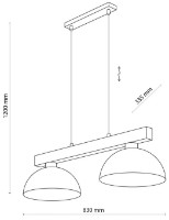 Lustră Tk-Lighting TK-4713 imaginea #3 — magazin online Desire.md
