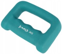 Gantera HMS 2kg CK20 Turquoise imaginea #2 — magazin online Desire.md