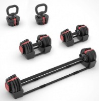 Набор штанга + гантели HMS 3in1 SGR18 фото №6 — интернет-магазин Desire.md