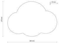 Candelabru de perete Tk-Lighting Cloud 4966 Blue imaginea #3 — magazin online Desire.md