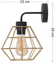 Candelabru de perete Tk-Lighting Diamond TK-4639 imaginea #2 — magazin online Desire.md
