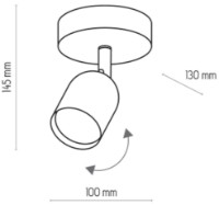 Спот Tk-Lighting TK-3299 фото №2 — интернет-магазин Desire.md