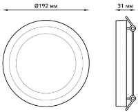 Lampă încorporabilă Gauss Bubbles BL318 imaginea #2 — magazin online Desire.md