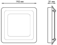 Lampă încorporabilă Gauss Bubbles BL324 imaginea #2 — magazin online Desire.md