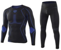 Мужской термокомплект Chevron Esdy Black/Blue L