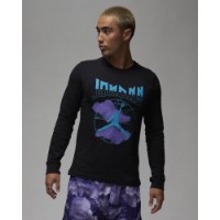 Hanorac pentru bărbați Nike M Jordan Sprt Ls Gfx Crew Black/Psychic Purple/Aquatone, s.L imaginea #1 — magazin online Desire.md