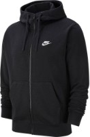 Hanorac pentru bărbați Nike M Nsw Club Hoodie Fz Ft Black, s.S imaginea #1 — magazin online Desire.md
