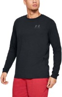 Hanorac pentru bărbați Under Armour Sportstyle Left Chest LS Black M imaginea #3 — magazin online Desire.md
