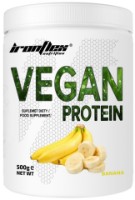 Протеин IronFlex Vegan Protein 500g Banana фото №1 — интернет-магазин Desire.md