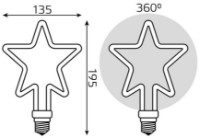 Bec Gauss Filament Artline Star 1006802104 imaginea #2 — magazin online Desire.md