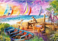 Puzzle Trefl 1000 Sauboats View (10697)