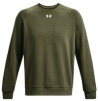 Hanorac pentru bărbați Under Armour Rival Fleece Crew Darkolivegreen M imaginea #1 — magazin online Desire.md