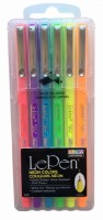 Fineliner Marvy Le Pen 6pcs 0.5mm 4300-6F