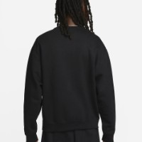 Hanorac pentru bărbați Nike M Nk Solo Swsh Flc Crw Black/White, s.L imaginea #2 — magazin online Desire.md