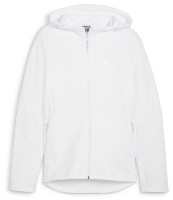 Мужская толстовка Puma Evostripe Full-Zip Hoodie Dk Puma White XXL (67899502) фото №1 — интернет-магазин Desire.md