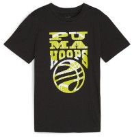 Детская футболка Puma Basketball Blueprint Tee B Puma Black 128 фото №1 — интернет-магазин Desire.md