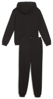 Детский спортивный костюм Puma Power Sweat Suit Tr B Puma Black/Lime Sheen 128