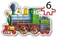 Puzzle Castorland 4in1 Funny Building Machines (B-04133)