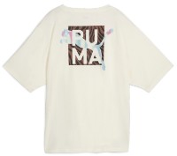 Женская футболка Puma Animal Remix Boyfriend Tee Sugared Almond M