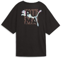 Женская футболка Puma Animal Remix Boyfriend Tee Puma Black S