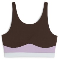 Bustieră Puma Lemlem Crop Tank Dark Chocolate L