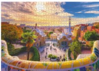 Пазл Dodo 1000 Park Guell in Barcelona Spain (301171)