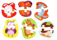 Пазл Dodo 2-3-4 Forest animals (300195) фото №2 — интернет-магазин Desire.md