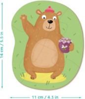 Пазл Dodo 2-3-4 Forest animals (300195) фото №4 — интернет-магазин Desire.md