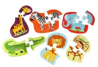 Пазл Dodo 2-3-4 Wild Animals (300153) фото №4 — интернет-магазин Desire.md