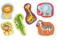 Пазл Dodo 2-3-4 Wild Animals (300153)
