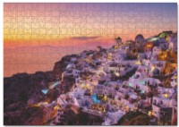 Puzzle Dodo 500 Oia village Greece (301156) imaginea #1 — magazin online Desire.md