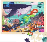 Пазл Viga 24 Подводный мир (44645) фото №2 — интернет-магазин Desire.md
