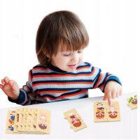 Puzzle Viga 28 Учимся одеваться (44649) imaginea #5 — magazin online Desire.md