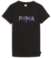 Tricou de dame Puma Graphics Shape Of Flora Tee Puma Black M