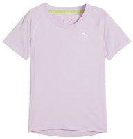 Женская футболка Puma Run Cloudspun Ss Tee W Grape Mist XS